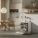 Miele G7233SC brws vrijstaande vaatwasser met energieklasse A en besteklade