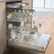 Miele G7298 SCVI XXL verhoogde inbouw vaatwasser met besteklade