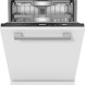 Miele G7678SCVi XXL verhoogde inbouw vaatwasser met energieklasse A label