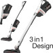 Miele Triflex HX2 Lotus wit stofzuiger - accu - snoerloos - zakloos