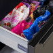 Norcool 60000006 + 8900013831 onderbouw lade koelkast - mat zwart