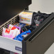 Norcool 60000006 + 8900013831 onderbouw lade koelkast - mat zwart