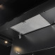 Novy 7540 - Phantom Frame 130 cm Zwart - eiland afzuigkap