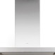 Novy 7605 wand afzuigkap - motorloos - roestvrijstaal - 90 cm. breed