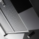 Novy 7853 wand afzuigkap schuin - Vision - zwart glas