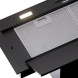 Pelgrim ISWA980MAT inbouw afzuigkap - zwart