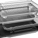 Pelgrim OFS860 inbouw combi-stoomoven - zwart