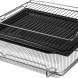 Pelgrim OPP560MAT inbouw oven met pizza functie - matzwart