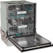 Pelgrim GVWC251L inbouw vaatwasser - 