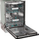Pelgrim GVWC361XL inbouw vaatwasser - 