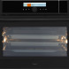 Pelgrim OVS834MAT inbouw combi-stoomoven - mat-zwart