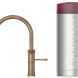 Quooker COMBI+ Classic Fusion Round MESSING PATINA - kokend water kraan