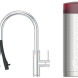 Quooker COMBI Flex Round CHROOM - kokend water kraan