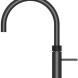 Quooker COMBI+ Fusion Round ZWART - kokend water kraan