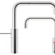 Quooker COMBI Nordic Square Twintaps RVS- kokend water kraan