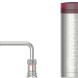 Quooker PRO3 Classic Nordic Square ROESTVRIJSTAAL - kokend water kraan
