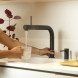 Quooker PRO3 Front ZWART- kokend water kraan