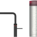 Quooker PRO3 Fusion Square ZWART - kokend water kraan