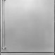 Steel AQFR-7 DX koel/vriescombinatie - Ascot - roestvrijstaal