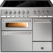 Steel EQ10FFF-5FI Enfasi inductie fornuis - rvs / antraciet