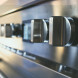 De Steel EQ9F-4FIKW heeft rvs knoppen welke zorgen voor een prettige bediening
