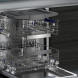 Siemens SN15ZC80CS onderbouw vaatwasser - blacksteel