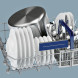 Siemens SN558S10IN verhoogde inbouw vaatwasser