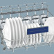 Siemens SX736X19ME verhoogde inbouw vaatwasser