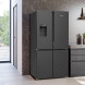 Siemens KF96DAXEA vrijstaande side-by-side koelkast - blacksteel