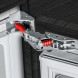 Siemens KI81REDE0 inbouw koelkast - nis 178 cm.