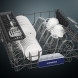 Siemens SN63HX25UE inbouw vaatwasser met bestekmand