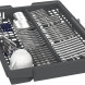 Siemens SR23HI52ME smalle vrijstaande vaatwasser - rvs-look - 45 cm