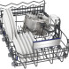 Siemens SR55ZS10ME smalle 45 cm inbouw vaatwasser - half geintegreerd