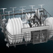 Siemens SX65ZX01BN verhoogde inbouw vaatwasser - extraKlasse