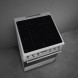 SMEG C6IMXM2 met 4 inductiekookzones en boostfunctie per zone