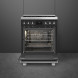Binnenkant oven SMEG C6IPMBM2 met Ever Clean emaille en vijf kookniveaus