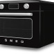 Smeg COF01BLEU vrijstaande combi-stoomoven - zwart