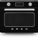 Smeg COF01BLEU vrijstaande combi-stoomoven - zwart
