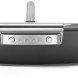 Deze Smeg smoorpan heeft een fraai design door de combinatie van mat zwarte kleur en chromen details