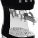 Smeg ECF02BLEU koffiemachine / espressomachine - zwart