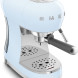 Smeg ECF02PBEU koffiemachine / espressomachine - pastelblauw