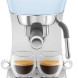 Smeg ECF02PBEU koffiemachine / espressomachine - pastelblauw