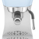 Smeg ECF02PBEU koffiemachine / espressomachine - pastelblauw
