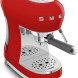 Smeg ECF02RDEU koffiemachine / espressomachine - rood