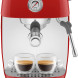 Smeg ECF03RDEU koffiemachine - rood