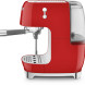 Smeg ECF03RDEU koffiemachine - rood