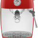 Smeg ECF03RDEU koffiemachine - rood
