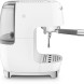 Smeg ECF03WHEU koffiemachine - wit