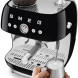 Smeg EGF03BLEU espresso koffiemachine - zwart