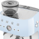 Smeg EGF03PBEU espresso koffiemachine - pastelblauw